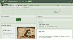 Desktop Screenshot of fukuplz.deviantart.com