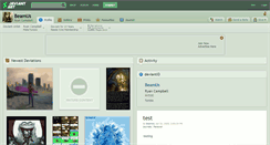 Desktop Screenshot of beamus.deviantart.com