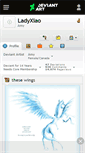 Mobile Screenshot of ladyxiao.deviantart.com