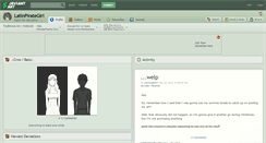 Desktop Screenshot of latinpirategirl.deviantart.com