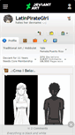 Mobile Screenshot of latinpirategirl.deviantart.com