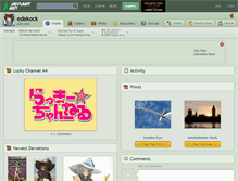Tablet Screenshot of edekock.deviantart.com