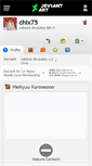 Mobile Screenshot of chix75.deviantart.com