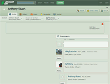 Tablet Screenshot of anthony-stuart.deviantart.com