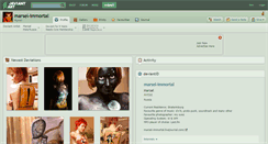 Desktop Screenshot of marsel-immortal.deviantart.com