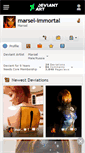 Mobile Screenshot of marsel-immortal.deviantart.com