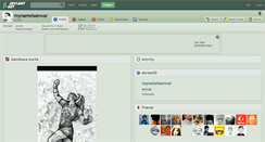 Desktop Screenshot of mynameisanwar.deviantart.com