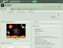 Tablet Screenshot of apocalypse.deviantart.com