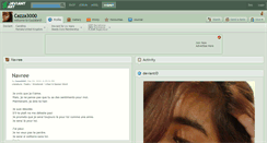 Desktop Screenshot of cazza3000.deviantart.com