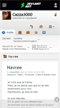 Mobile Screenshot of cazza3000.deviantart.com