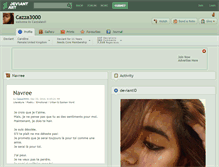 Tablet Screenshot of cazza3000.deviantart.com