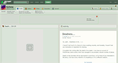 Desktop Screenshot of kyllorac.deviantart.com