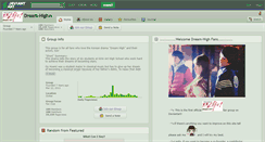 Desktop Screenshot of dream-high.deviantart.com