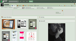 Desktop Screenshot of misz000.deviantart.com