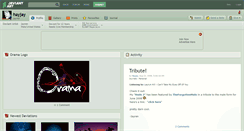 Desktop Screenshot of hayjay.deviantart.com