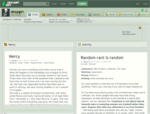 Tablet Screenshot of deppgirl.deviantart.com
