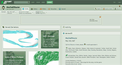 Desktop Screenshot of mochakitsune.deviantart.com