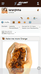 Mobile Screenshot of laranjinha.deviantart.com