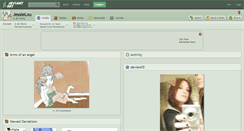 Desktop Screenshot of jessielou.deviantart.com