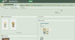 Desktop Screenshot of chibi-iliaheadplz.deviantart.com