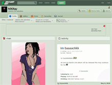 Tablet Screenshot of h0t0tay.deviantart.com