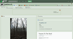 Desktop Screenshot of freakshow-69.deviantart.com