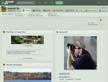 Tablet Screenshot of hybrid17e.deviantart.com