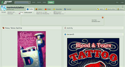 Desktop Screenshot of maximolutztattoo.deviantart.com