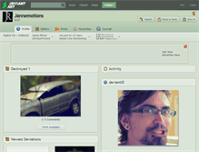 Tablet Screenshot of jannemotions.deviantart.com