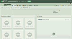 Desktop Screenshot of jugonleslacs.deviantart.com