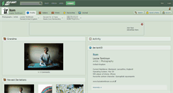 Desktop Screenshot of ltom.deviantart.com