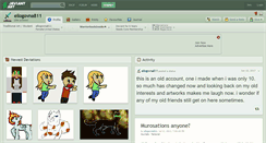 Desktop Screenshot of ellogovna811.deviantart.com