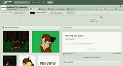 Desktop Screenshot of mudfurofthunderclan.deviantart.com