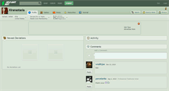 Desktop Screenshot of kiranastasia.deviantart.com