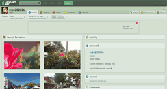 Desktop Screenshot of mjm202036.deviantart.com