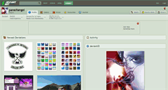 Desktop Screenshot of parasitangel.deviantart.com