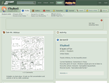 Tablet Screenshot of lltoyboxll.deviantart.com