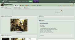Desktop Screenshot of m0rt4lk0mb4t.deviantart.com