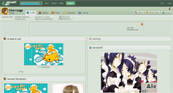 Desktop Screenshot of kira-ryuga.deviantart.com