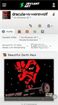 Mobile Screenshot of dracula-vs-werewolf.deviantart.com
