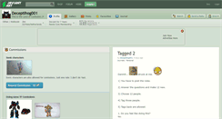 Desktop Screenshot of deceptihog001.deviantart.com
