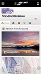 Mobile Screenshot of finevioletdreams.deviantart.com