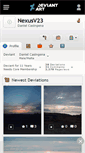 Mobile Screenshot of nexusv23.deviantart.com