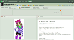 Desktop Screenshot of bellathehedgehog22.deviantart.com