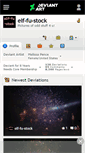 Mobile Screenshot of elf-fu-stock.deviantart.com