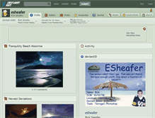 Tablet Screenshot of esheafer.deviantart.com