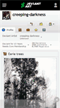 Mobile Screenshot of creeping-darkness.deviantart.com