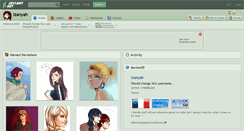 Desktop Screenshot of izanyah.deviantart.com