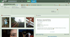 Desktop Screenshot of animemaniaca-laura.deviantart.com
