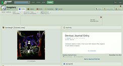 Desktop Screenshot of keegsterz.deviantart.com